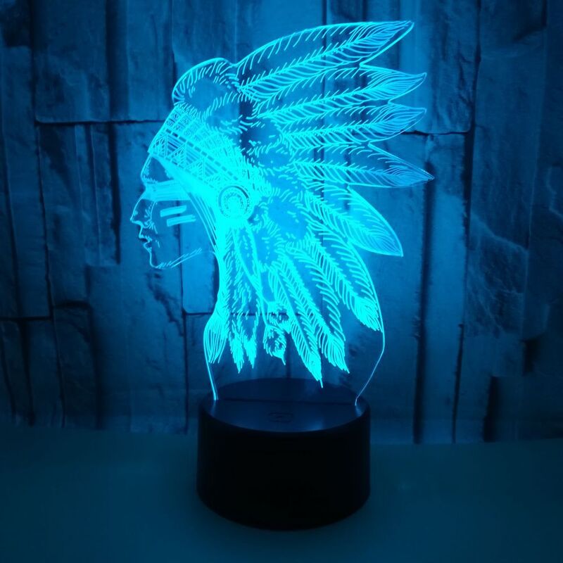Главный 3D Led Настольная лампа USB ночные светильники дети сенсорный выключатель Usb Lampara настольная лампа домашний декор Освещение