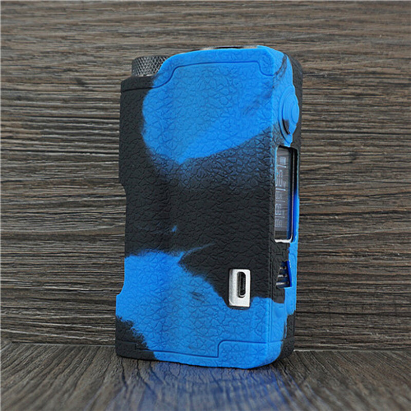 Texture Cover Case Skin for DOVPO Topside 90W Squonk Box mod Protective Silicone Skin Sleeve Shield Wrap for DOVPO Topside 90W