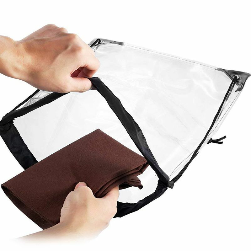 Qualidade superior nova transparente drawstring mochila cinch escola tote ginásio saco pacote de desporto
