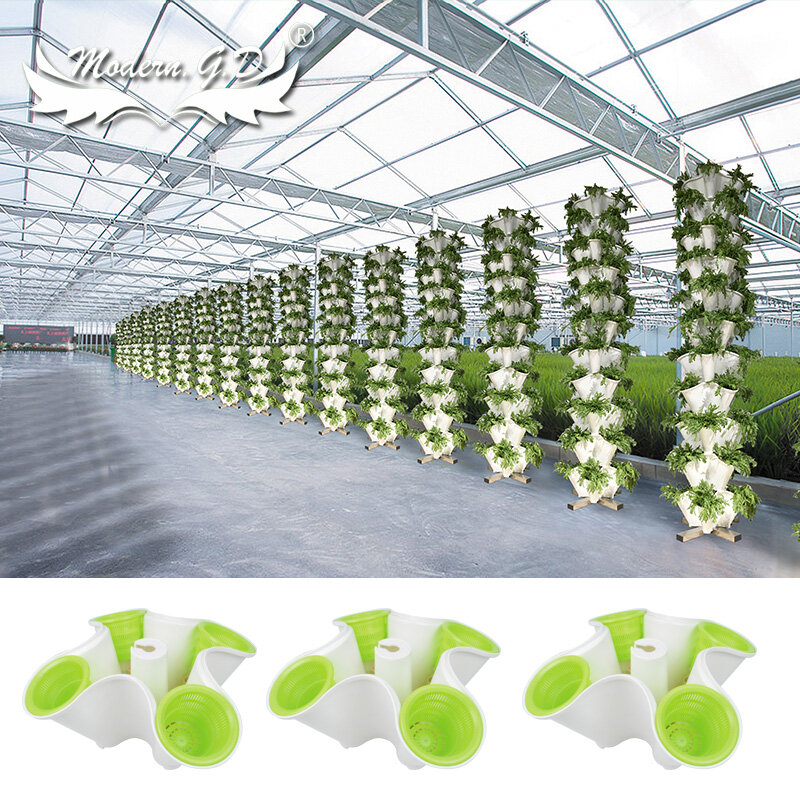 Modern Greenhouse New Vertical Tower Hydroponic planter System