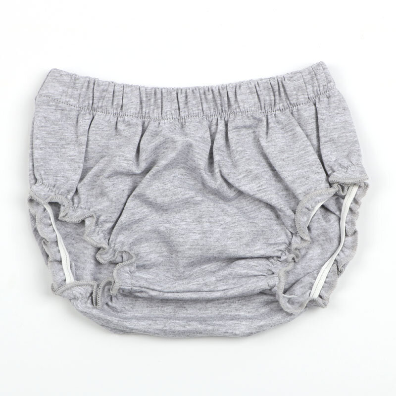Pantalones cortos elásticos para bebés, bombachos de algodón en 4 colores, de cintura alta para recién nacidos, expansibles, se ajustan a la talla real