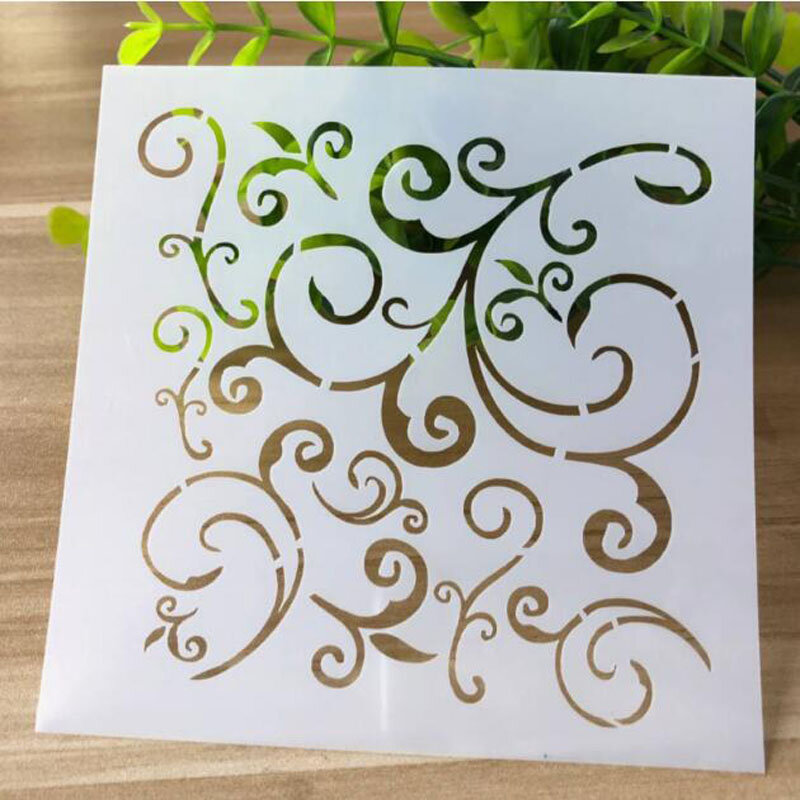 4pcs Alphabet Templates Hanafuji Stencil  Painting Template Accessories Sjablonen For Scrapbooking Stencil Decor