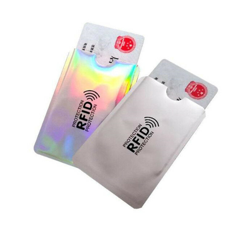 1 sztuk przenośny Anti-Scan kredytowej karta RFID ochronne Anti-uchwyt magnetyczny torba Case Rfid ochrona metalu