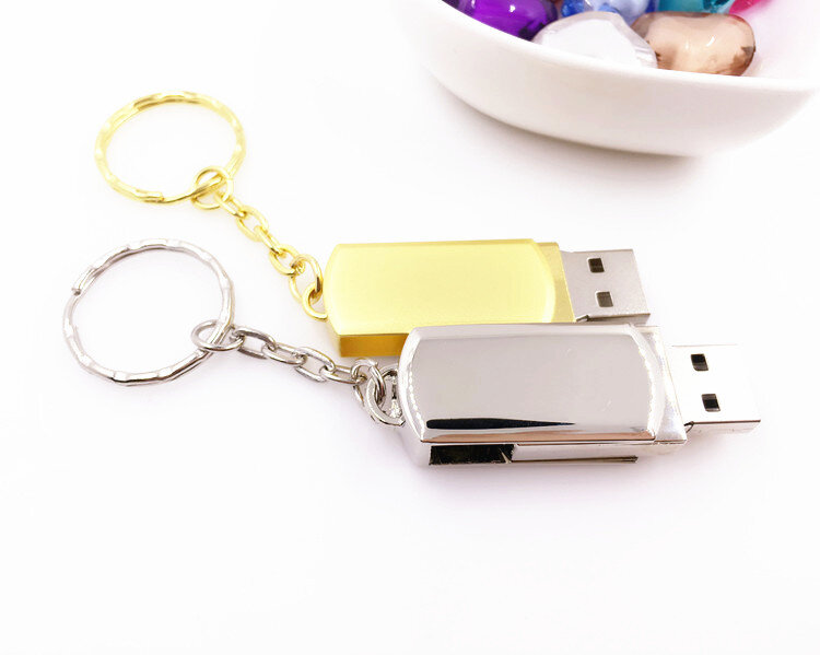 Unidad Flash USB 2,0, Pendrive de Metal de diseño clásico, 16GB, 8GB, 32GB, 64GB, 128GB, 256GB