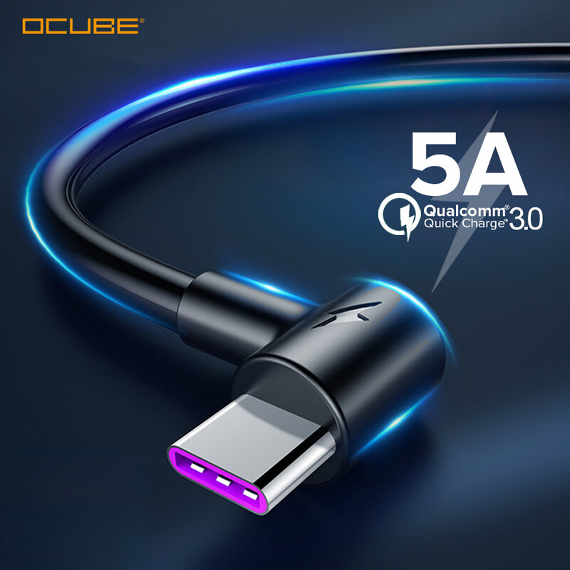 Cable Usb tipo C de carga rápida para móvil, Cable de carga rápida de 1m, 2m, 3m para Samsung S10, S9, S8, 5a, Huawei Mate 20, 10 Plus, P30, P20 Pro