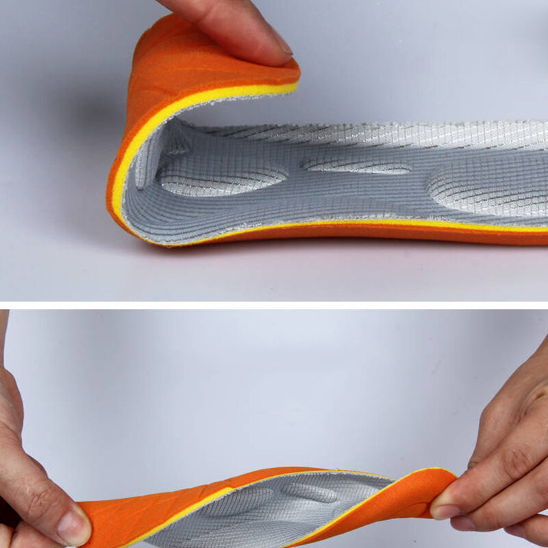 EXPfoot 1 para Orthotic buty i akcesoria wkładki ortopedyczna pianka zachowująca kształt Sport sklepienie łukowe wkładka kobieta mężczyźni stopy podeszwy Pad 15