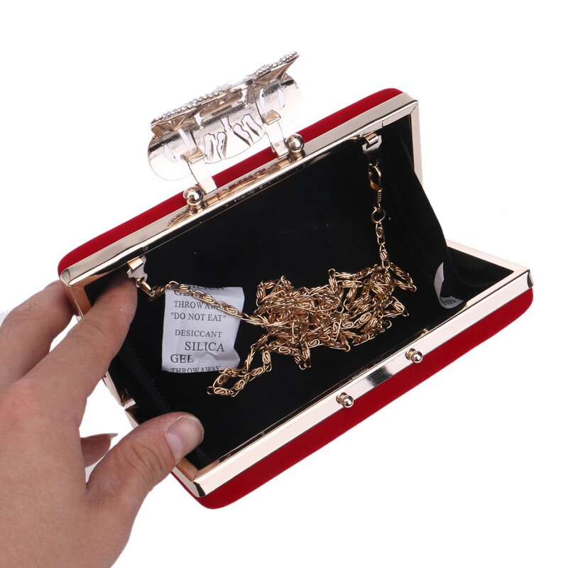 Sekusa вечерние клатчи Корона Стразы вечерние сумки кошелек сумка для свадьбы бриллианты леди кошелек мини Вечерние сумки