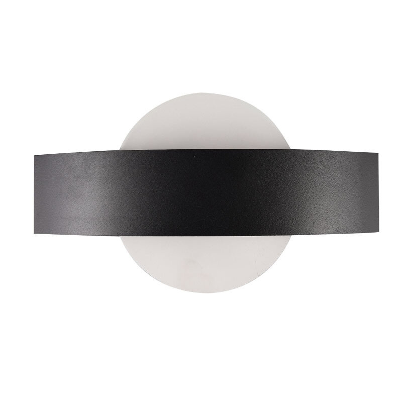 Nordic อลูมิเนียมไฟ Led ผนังโคมไฟ Up Down สีขาวสีดำในร่ม wall light สำหรับ Home ห้องนอนบันไดข้างเตียงห้องน้ำทาง...