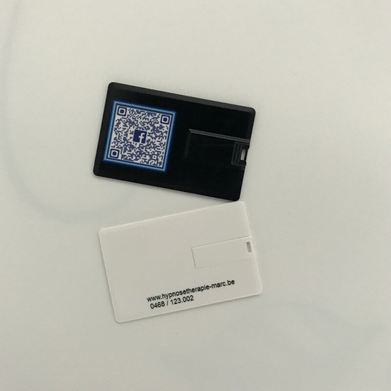 Tarjeta de Crédito de plástico con logotipo personalizado, pendrive Usb de diseño comercial, 4GB, 8GB, 16GB, 32GB, 10 unidades