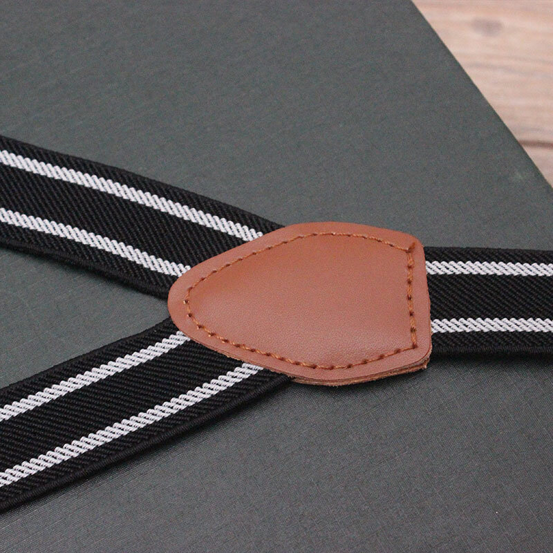 Nieuwe Man Bretels Mode Haak Braces Elastische Verstelbare Suspensorio Bretelles Tirantes Casual Broek ligas Vader Gift