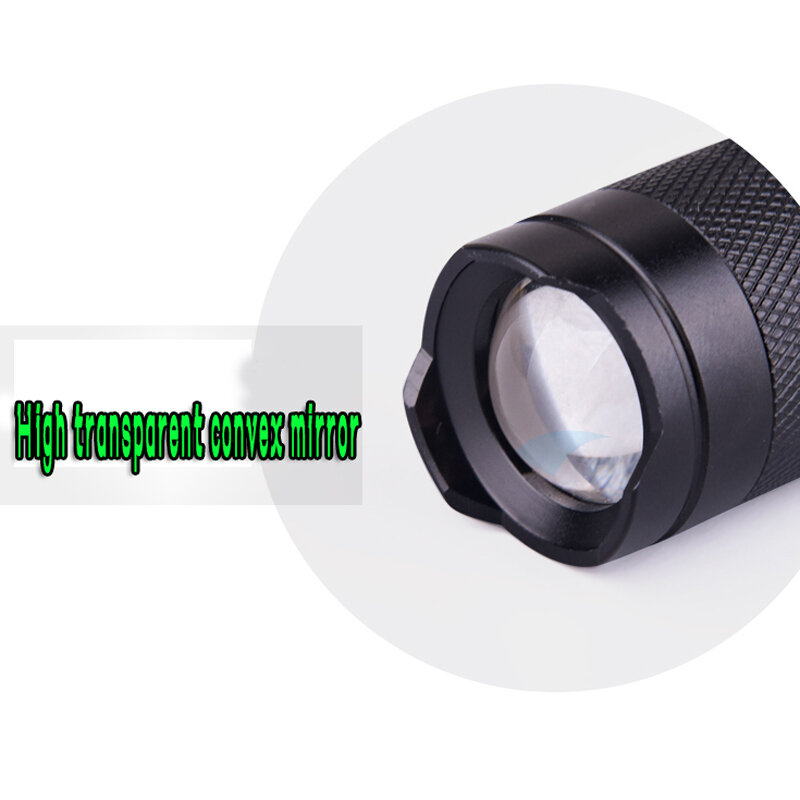 LED Flashlight 450Lumens Led Torch Zoomable Tahan Air Torch Light