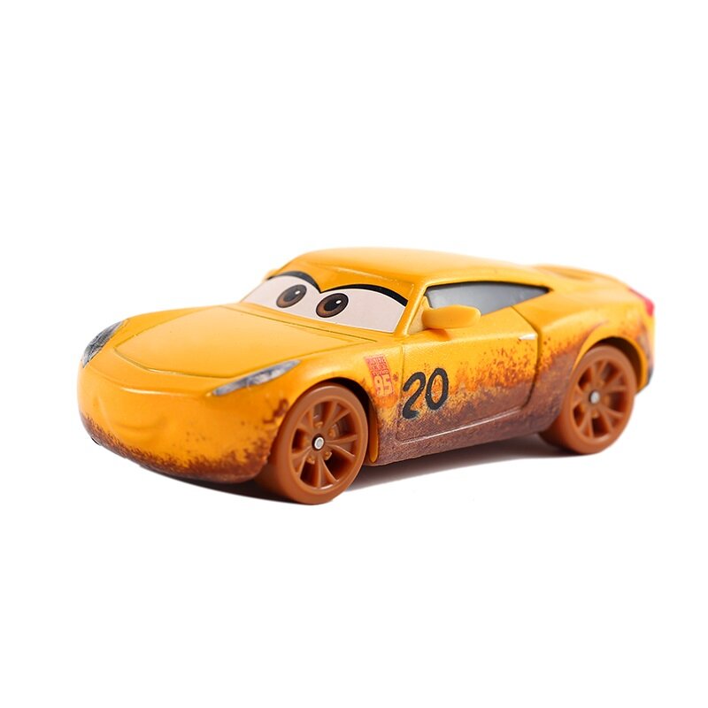 Samochody samochody Disney Pixar 3 smark pręt i DJ i doładowania i Wingo Metal Diecast zabawki samochodu 1:55 luźne marki nowy w magazynie prezent dla dzieci