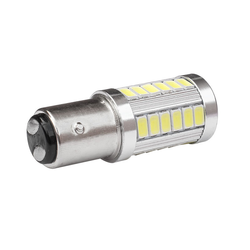 Ampoules LED de haute qualité pour feux de stop et de recul de voiture, clignotant, 1157 BAY15D P21/5W 33 SMD 5630 5730, 2 pièces