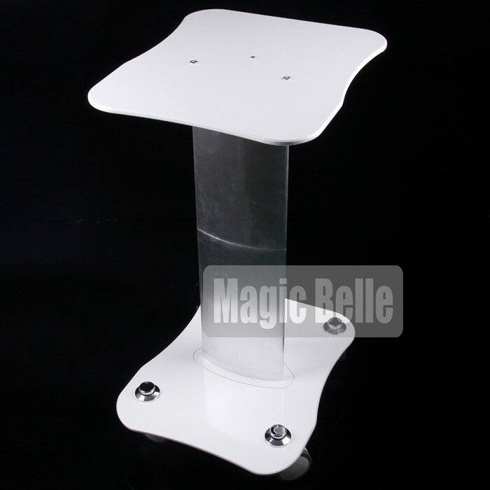 White salon station facial trolley stand for machine trolley beauty machine