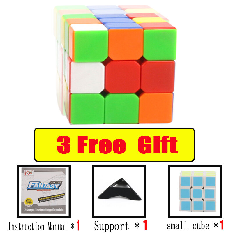 Intellektuelle entwicklung kinder spielzeug Drehen 3X3 Cube geschwindigkeit junge Kinder wachsen geburtstag geschenk präsentieren Halterung magie platz cube