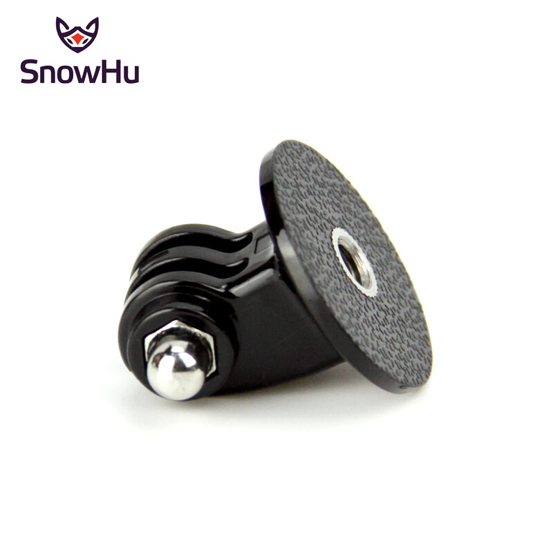 SnowHu per accessori GoPro Mini monopiede supporto per treppiede adattatore per montaggio su custodia per Go Pro Hero 9 8 7 6 5 4 Yi 4K Camera GP03