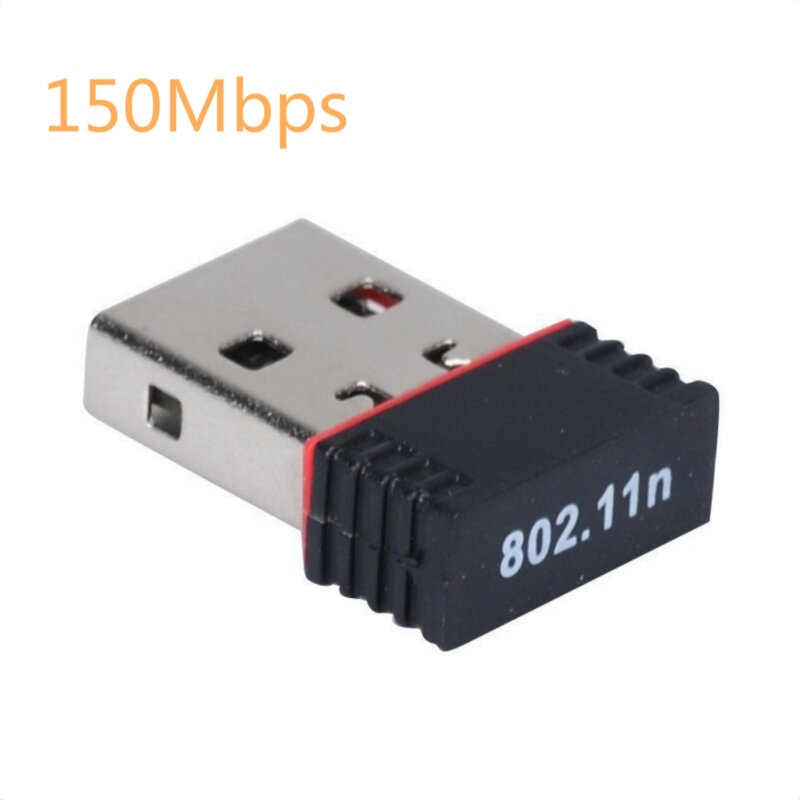 미니 와이파이 어댑터 150M USB 와이파이 안테나 무선 컴퓨터 네트워크 카드 802.11n/g/b LAN + 안테나 와이파이 어댑터