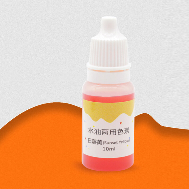 Kit de pigmentos para tinte de jabón hechos a mano, 10ml, pigmento líquido de Color, herramienta Manual para colorante de jabón, H99F