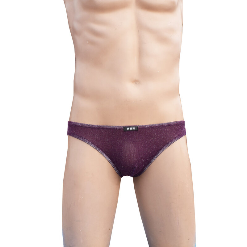 Мужские прозрачные трусы-брифы Howe Ray, удобное сексуальное нижнее белье для геев, нижнее белье для мужчин
