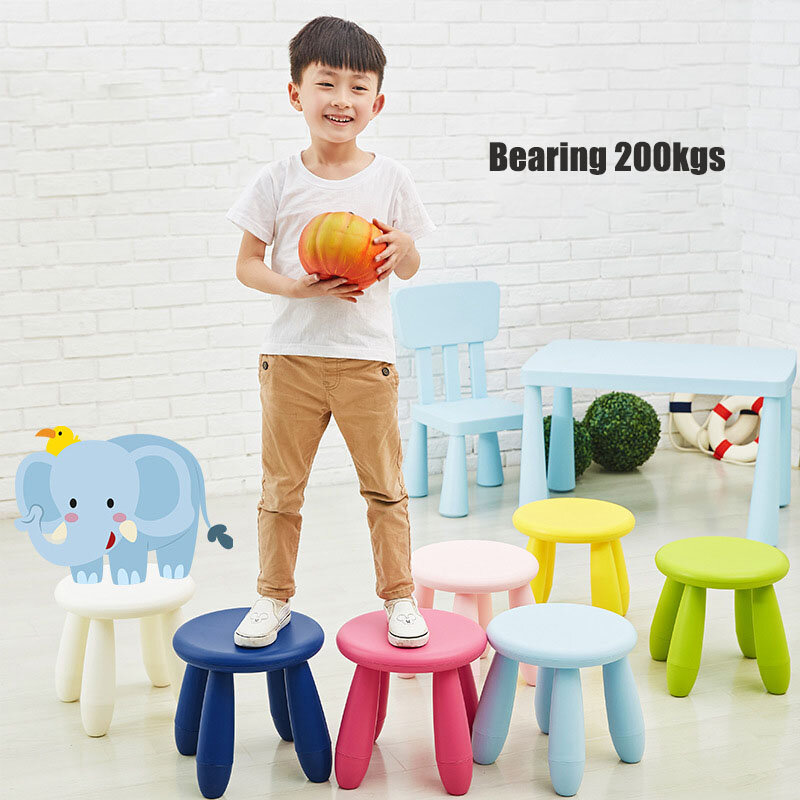 子供と大人のためのプラスチック製の椅子,さまざまな色のスツール