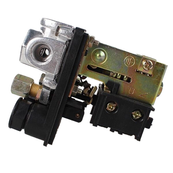 Válvula de Control de interruptor de presión de compresor de aire de alta resistencia, 90 PSI -120 PSI, color negro