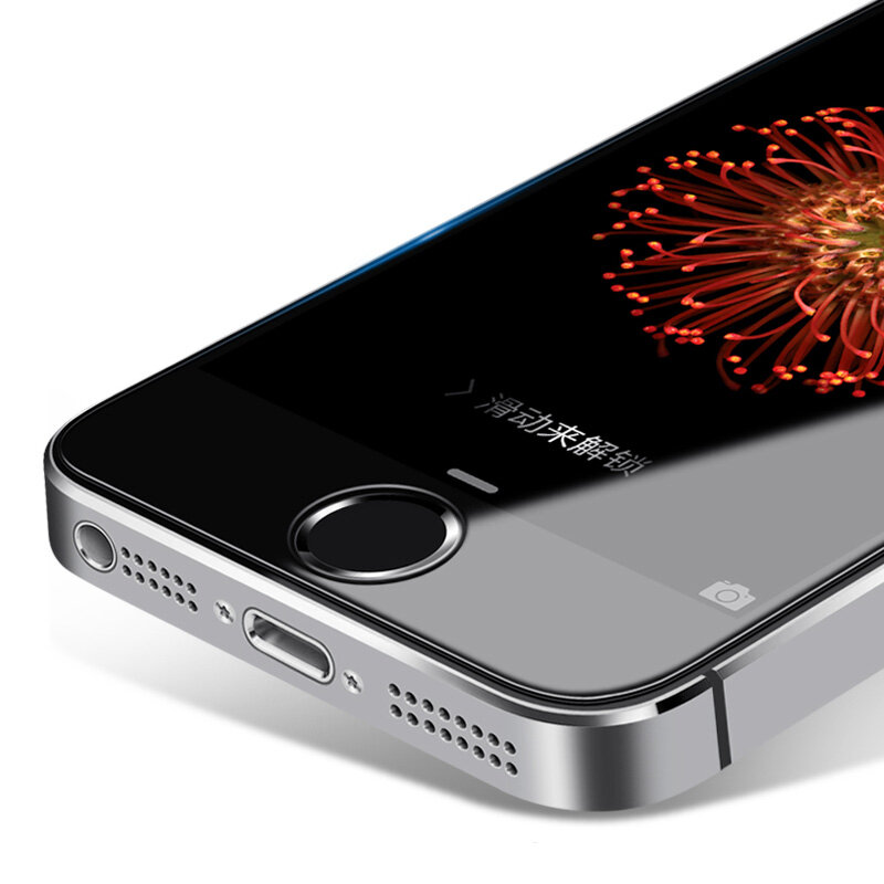 Protección de vidrio en la iPhone4 5S 6 7 8 Plus X Ultra delgado a prueba de explosión de vidrio templado Protector de pantalla para iPhone XR XS.