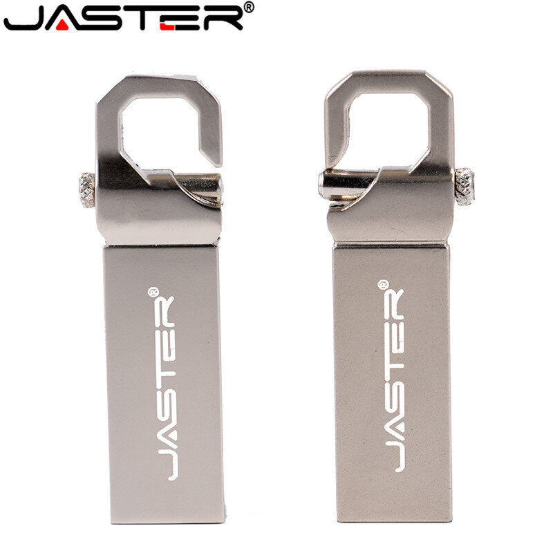 JASTER-unidad Flash USB de Metal, pendrive de alta velocidad, 64GB, 32GB, 16GB, 8GB, 4GB, 2,0