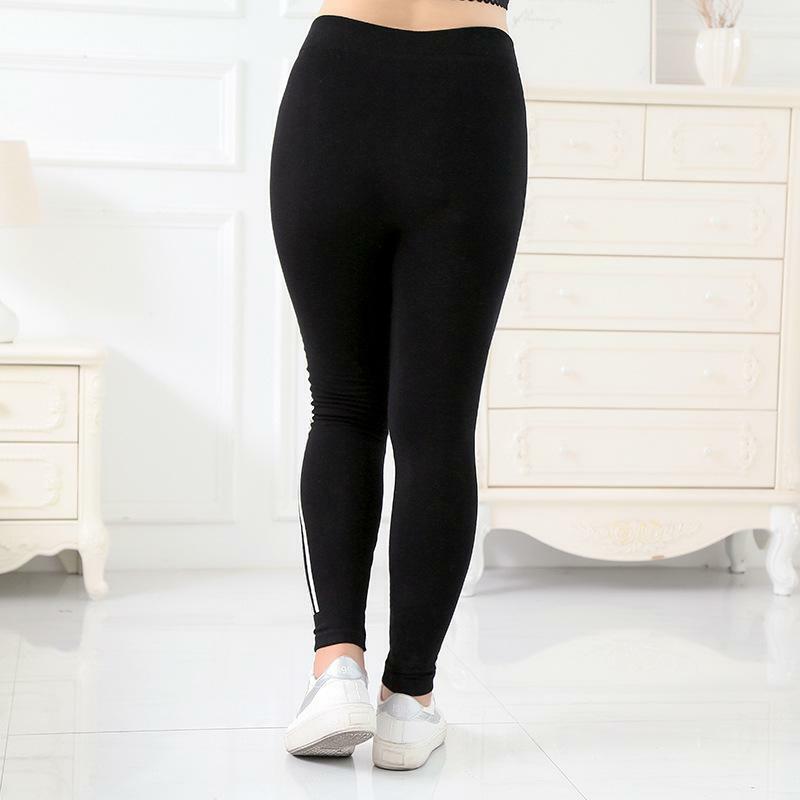 Modal Large Size High elasticity Hot Womens  Length Leggings Clothes Lace Summer cotton High Quality pants