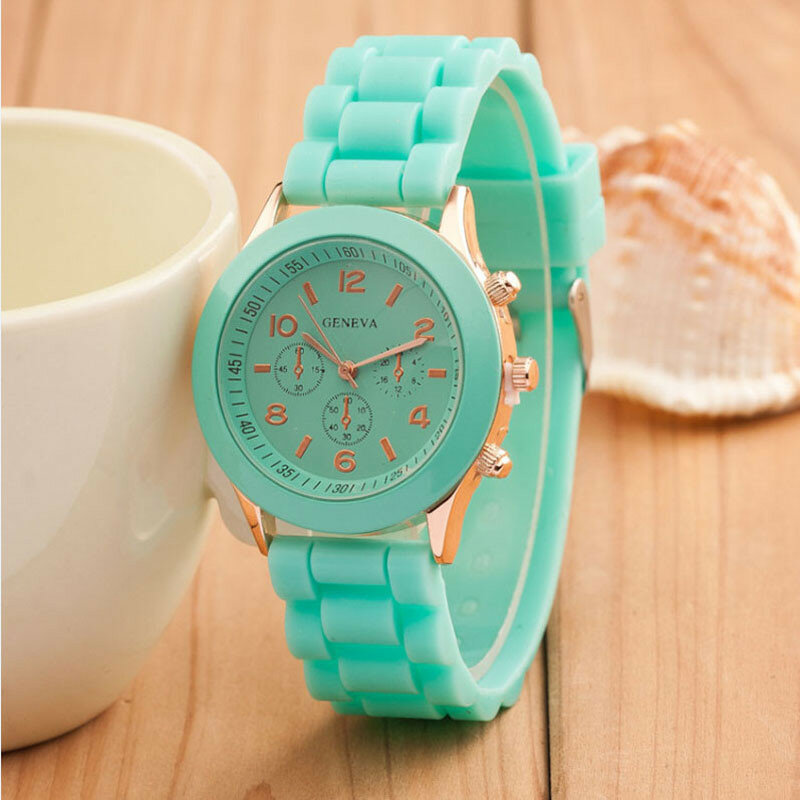 Reloj mujer nova moda feminina relógio esportivo marca genebra relógio de quartzo masculino casual silicone senhoras relógio relogio feminino xq