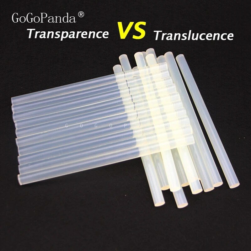 Bâtons de colle thermofusible transparents Non toxiques, 11mm x 190mm, 10 pièces/lot, livraison gratuite