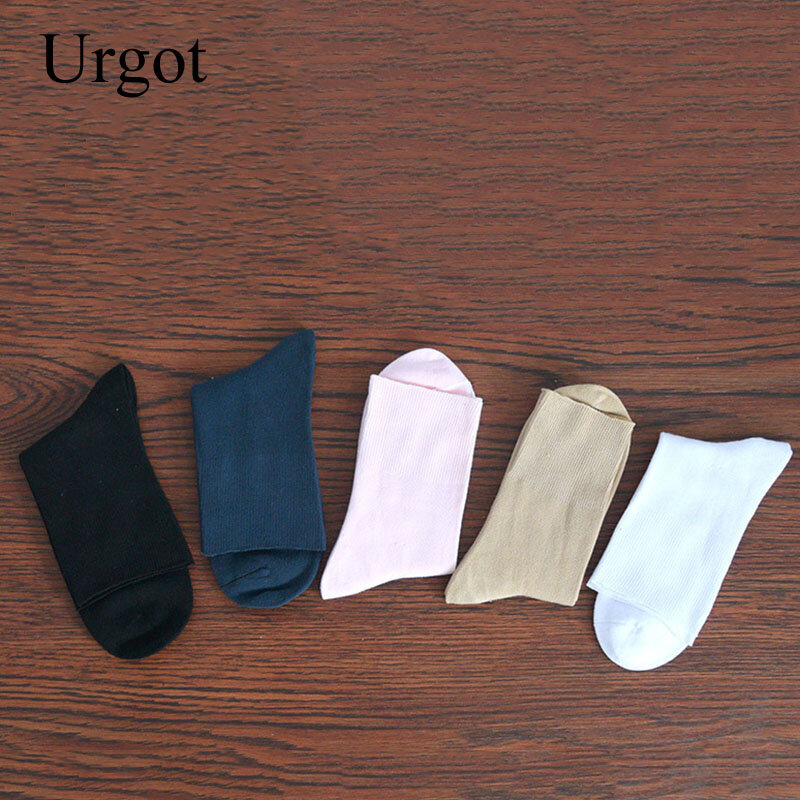 Urgot 5 Pairs Herensokken Grote Plus Grote Maat 48,49,50 All-Match Casual Business Anti-geur Mannen Sokken Sox Meias Calcetines Hombre