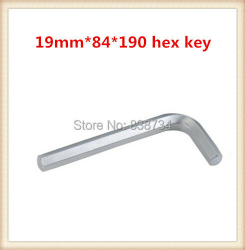 nickel acciaio al carbonio placcato 19 mm x 190 mm strumenti chiavi a brugola ( 10 pz/lotto )