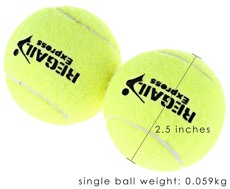 12 pcs/Lot balle de Tennis d'élasticité de haute qualité pour l'entraînement Sport balles de Tennis en laine en caoutchouc pour la pratique du tennis avec sac gratuit