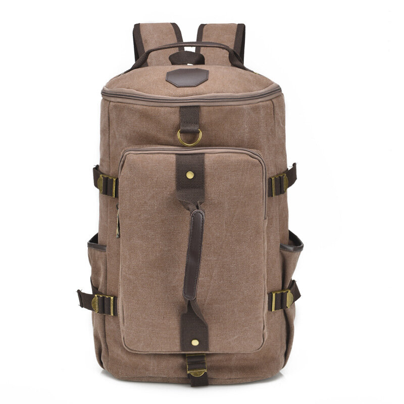 Вместительные дорожные сумки, рюкзак, холщовая винтажная Сумка-ведро, сумка через плечо, аксессуары для путешествий