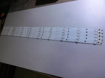 Led de retroiluminación, accesorio para 43 pulgadas 43PFF5659/T3 EVTLBM430P1001-AJ-2S, 1 pieza = 840mm, 10led
