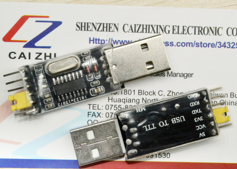 CH340 وحدة USB إلى TTL CH340G ، لوحة فرشاة سلكية صغيرة ، STC ، متحكم دقيق ، USB إلى المسلسل