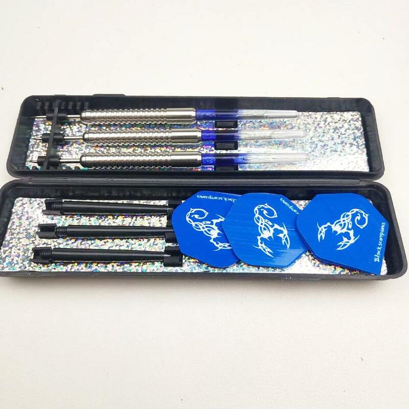 Professional electronic hard tip darts with different styles of darts flight blue PC darts axis
