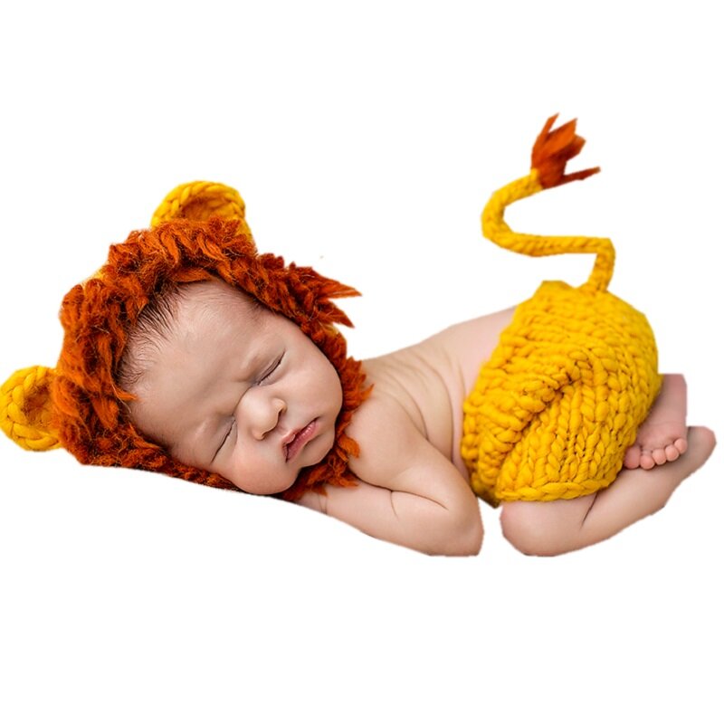 لينة اليدوية الكروشيه الطفل قبعة الوليد التصوير الدعائم مجموعة بيبي محبوك Fotografia زي 0 ~ 12 أشهر KF085