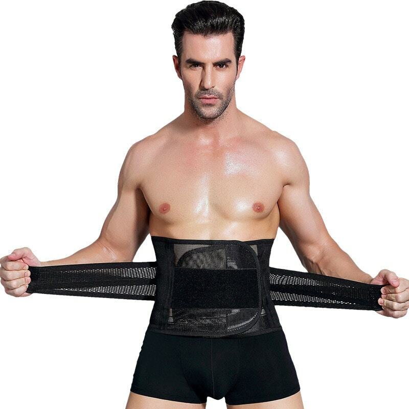 Moldeador de cuerpo para hombre, cinturón adelgazante para el vientre, entrenador de cintura, Control de barriga, ropa moldeadora de estómago, chaleco moldeador adelgazante, corsé