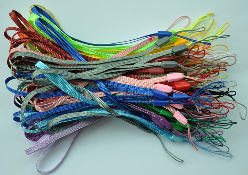 100 قطعة المعصم الأشرطة المعصم حزام الحبل متعددة الألوان ل اختيار