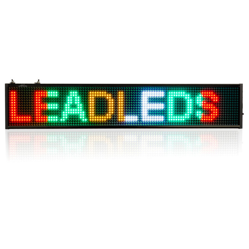 P5 SMD Led sign Android mobile wireless remote control programmable scroll news Led display board (mixed color)
