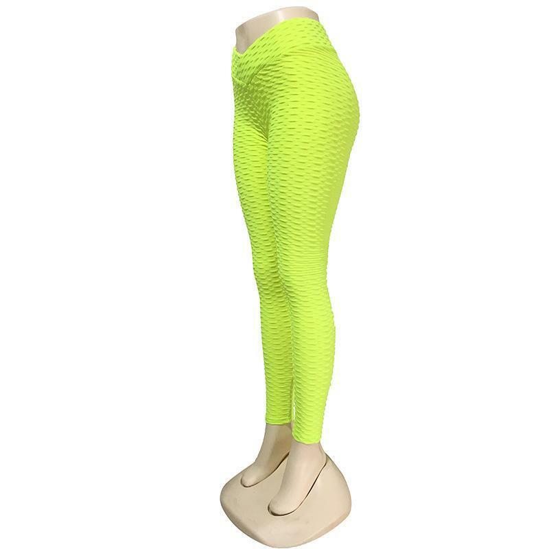 Wanita Elastis Tinggi Elastis Sport Legging Celana Slim Menjalankan Olahraga Celana Panjang Olahraga Pakaian