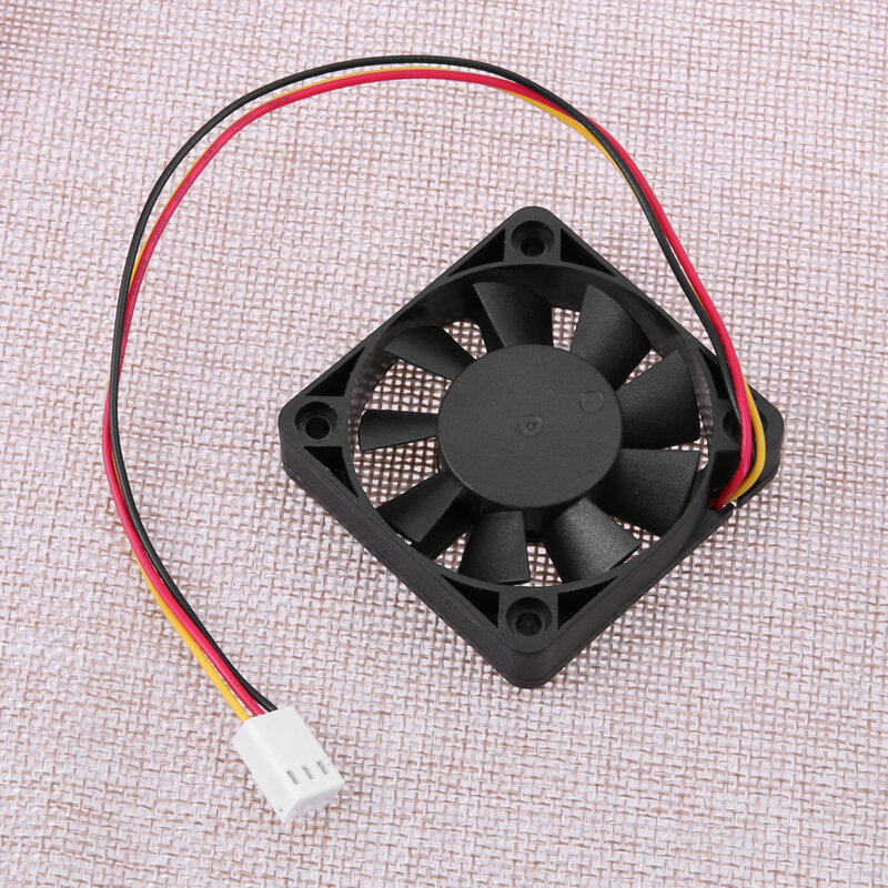 1/2/5PCS 12V 3 Pin CPU 5cm Cooling Cooler Fan Heatsinks Radiator 50 x 50 x 10mm cooling fan for PC Computer