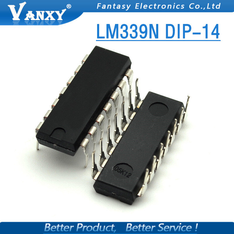 10 قطعة LM339N DIP14 LM339 DIP 339N DIP-14 رباعية واحدة امدادات المقارنة IC جديدة ومبتكرة