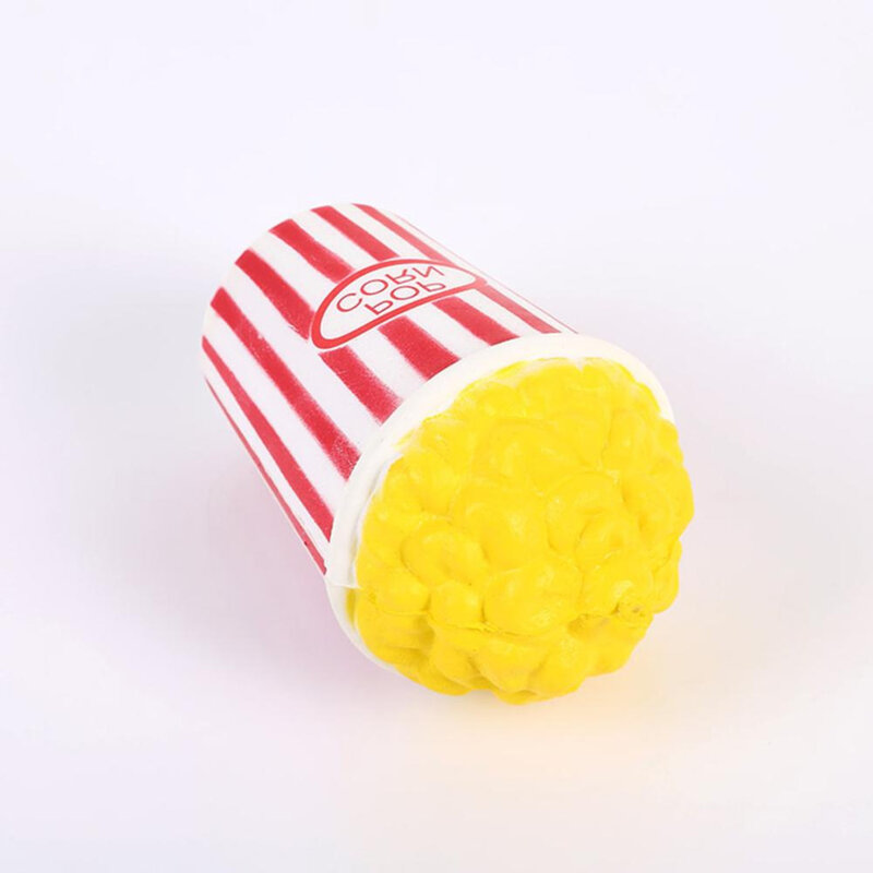 12.5 cm mignon pop-corn Squishy doux lente augmentation serrer jouet charme crème parfumée enfants nouveauté drôle Simulation Squishy jouets cadeau