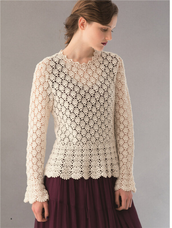 Shhitomi livro de tricô moda costura tricô narunatu, janês belo padrão suéter de tecelagem sexto: lindo padrão de tricô