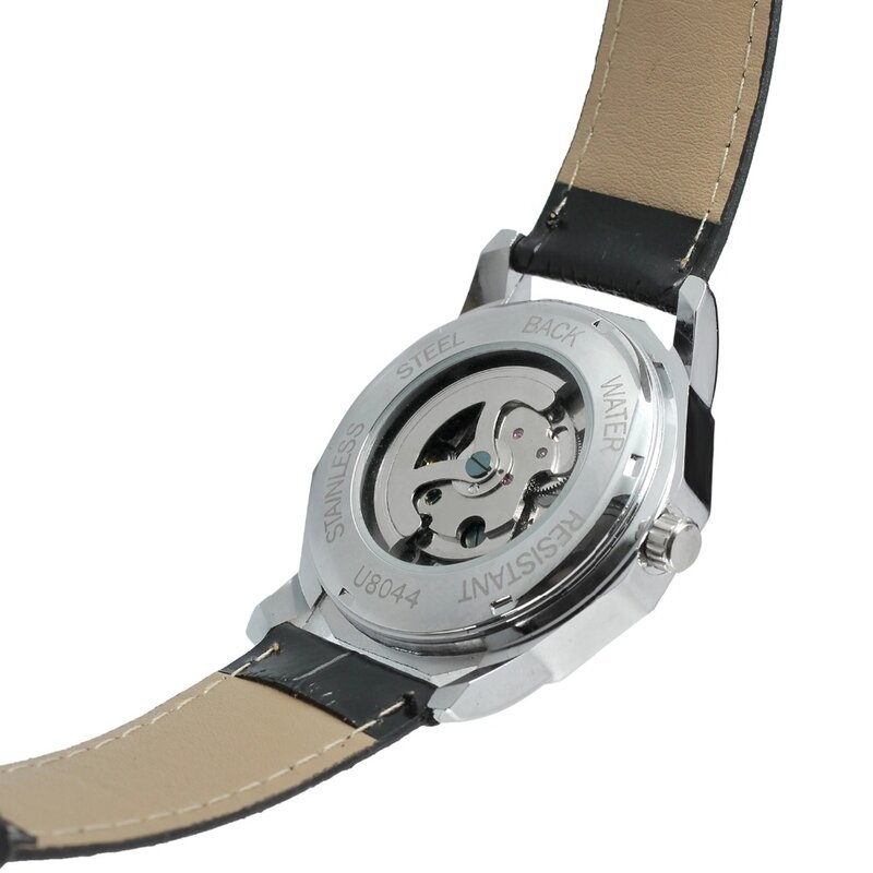 Vencedor 2019 luxo marca superior masculino relógios de pulso mecânico automático moda casual negócios presentes horloges mannen