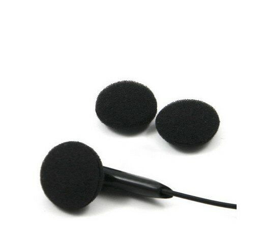Almohadillas de espuma suave para auriculares, almohadillas de esponja para auriculares de 18mm, cojín de repuesto para la mayoría de los auriculares MP3 y MP4, 30 Uds.