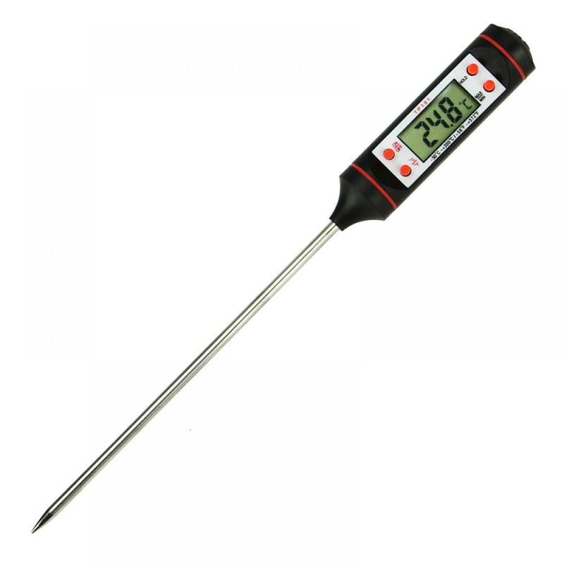 Цифровой кухонный термометр для мяса, электронный измеритель температуры для приготовления пищи, барбекю, молока, воды