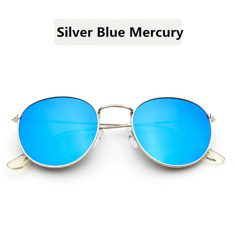 2019 klasyczne okrągłe okulary przeciwsłoneczne damskie Retro złoto srebrne czarne metalowe ramki okulary Unisex męskie okulary przeciwsłoneczne dla mężczyzn óculos Gafas